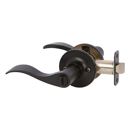 Delaney Hardware Callan Bennett Black Bed/Bath Door Handle BN5024R